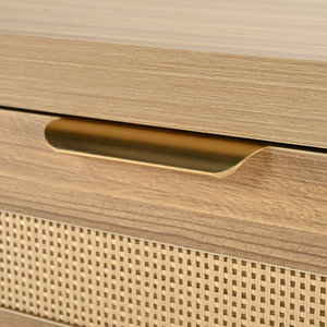 Ensemble de 2 buffets de 31.5 pouces avec meubles de salon en rotin - Product Image 4