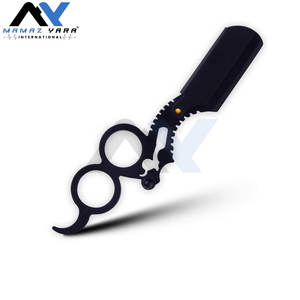 Rasoir professionnel à double anneau pour hommes, rasoir droit pour le visage, le corps et le maillot, rasoir à lame unique pour hommes - Product Image 4