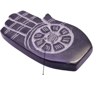 Forma circular, fabricación reciente, Mejor Artista indio, esteatita, quemador de incienso curvo a mano y soporte para palo, regalos religiosos, decoración - Product Image 6