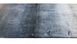 พรมปูพื้นลายทางสีเขียวอมฟ้าเบจ ดีไซน์ทันสมัย ผลิตด้วยมือ 100% วิสโคส เป็นมิตรกับสิ่งแวดล้อม กันลื่น บางเบา ไล่เฉดสี สำหรับใช้ในบ้าน - Product Image 2