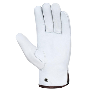 Gants de conducteur en cuir de qualité supérieure OEM ODM, excellente adhérence, gants de travail en cuir véritable durables, fournisseur - Product Image 6