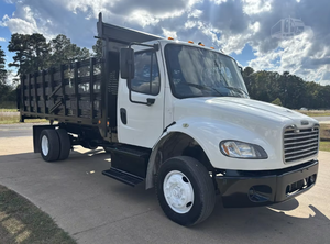 Camión de plataforma basculante Freightliner M2-106 usado, listo para exportación, año 2015, en venta - Product Image 5