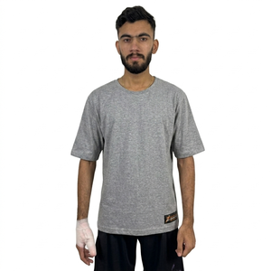 เสื้อยืดแฟชั่นลำลองผู้ชายปี 2026 ผ้าฝ้าย 100% ลายตัวอักษรเรียบง่าย ดีไซน์สวย ราคาขายส่ง - Product Image 4