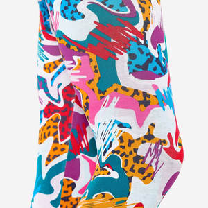 Leggings Deportivos de Cintura Alta Elástica, Compresión Personalizada, Ecológicos, Transpirables, de Poliéster/Nailon para Mujer, Yoga, Fitness, Gimnasio - Product Image 4