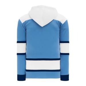 Wholesale Custom Heavyweight 100% Cotton Fleece Hockey Hoodie Embroidered Logo Cheap Lace Ice Hockey Sweater - Product Image 4