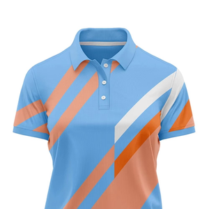 Camiseta Polo de Algodón Transpirable Personalizada para Mujer, Polo de Golf de Verano de Alta Calidad, Venta al Por Mayor OEM, Top Casual de Manga Corta - Product Image 5