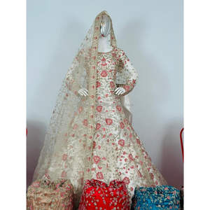 Indian Traditional <b>Dresses</b> for <b>Wedding</b> Gown - Product Image 4