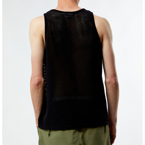 เสื้อกล้ามผู้ชายผ้าคอตตอนริบ 100% ระบายอากาศได้ดี ไซส์ใหญ่พิเศษ 4XL สำหรับออกกำลังกายและเล่นกีฬา ขายส่ง - Product Image 6