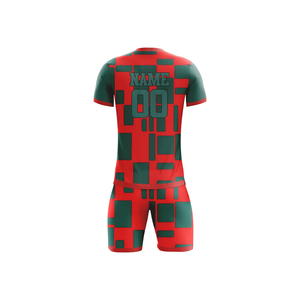 Derniers modèles de maillots de football de qualité supérieure, couleur unie, uniforme de football personnalisé - Product Image 4