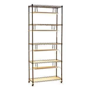 Soporte para plantas de interior de 5 niveles, estante de exhibición de 71 pulgadas de alto, 80W T5, luces LED de espectro completo para cultivo, soporte para maceta, temporizador 4/9/14H para - Product Image 1