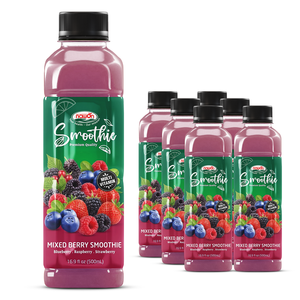 Jus de fruits frais en bouteilles en verre non transparentes, mélange de baies pour smoothies, prix de gros, pour la vente en gros et la distribution, Minceur Business - Product Image 1