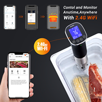 Inkbird ISV-300W WiFi Sous Vide Cooker Komersial Kelas Profesional dengan Presisi 360 °   Sirkulasi Air & Timer 99 Jam