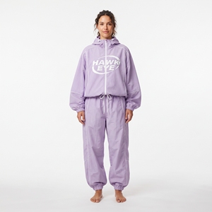 Conjunto Deportivo Casual para Mujer, Chaqueta y Pantalones Cortavientos de Poliéster - Product Image 5