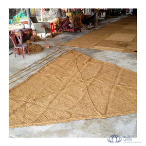 LOS MÁS VENDIDOS |   Vela de Sombra de Fibra de Coco BLUE LOTUS al por Mayor, Malla de Protección Solar de Fibra de Coco Premium, Resistente al Viento, 6.0m para Patio y Camping - Product Image 1