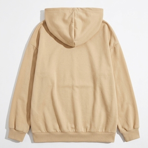 Custom Women Winter Contrast <b>Stitch</b> Front <b>Hoodie</b> French Terry 100% Cotton Lined Eco-Friendly Visible Seam Detail Casual Fashion - Product Image 2