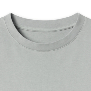 T-shirt pour homme de style streetwear personnalisé, léger, en molleton écologique de haute qualité, à manches courtes, surdimensionné, 100% coton - Product Image 2