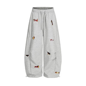 Pantalones Deportivos Casuales para Mujer, Estilo Vintage, Primavera 2026, 100% Algodón, Tela French Terry, Cintura Elástica, Transpirables y Ecológicos - Product Image 5