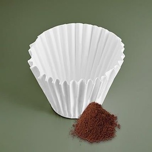 กระดาษกรองกาแฟแบบใช้แล้วทิ้ง รูปทรงกลม กันไขมัน สำหรับการอบและการชง - Product Image 2
