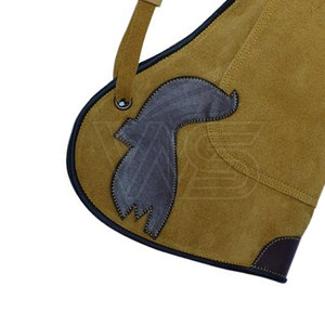 Gants professionnels Falcon avec rembourrage doux, cuir respirant, paume renforcée, construction imperméable et durable, haute qualité - Product Image 6