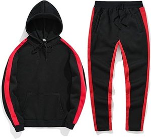 Survêtement personnalisé pour homme à séchage rapide, vêtements de sport imprimés sur mesure, 100 % coton, manches raglan, vente en gros à prix abordable - Product Image 3