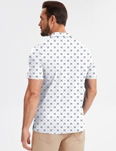 Camiseta Polo de Algodón Piqué Personalizada con Logotipo para Hombre, Manga Corta, Informal, para Golf y Deportes, Venta al por Mayor, Lisa, sin Estampado, OEM, ODM, Bordado - Product Image 2