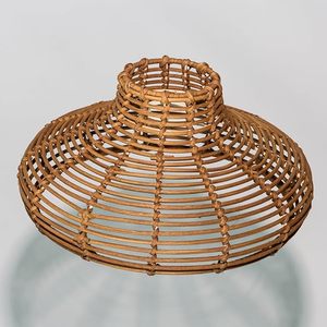 Wholesale Rattan Lampshade Handwoven Pendant Light Shade Natural Woven Lamp <b>Cover</b> for Ceiling <b>Table</b> Floor Lamp Decor OEM ODM - Product Image 6
