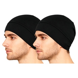 Bonnet de ski en acrylique chaud pour l'hiver, unisexe, décontracté, couleur bleu olive, pour usage extérieur, respirant et chaud - Product Image 4