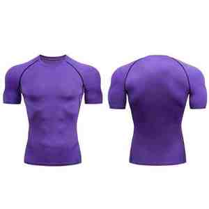 Rashguard personnalisé pour homme à manches longues, respirant, couleur unie, sublimé, vente en gros - Product Image 4