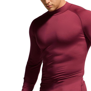 Long Sleeve <b>Men</b> <b>Compression</b> <b>Shirt</b> Rash Guard Quick Dry And Breathable Fitness Sports Activewear <b>Men</b> Rash Guard - Product Image 4