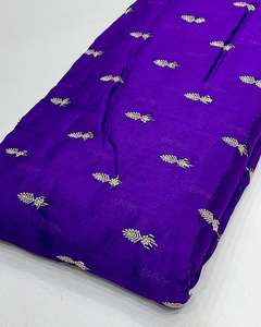 Tissu brodé perlé personnalisé, tissu à sequins, tissu dentelle, tissu organza pour kaftan, abaya, robe, textile, exportateur et acheteur en gros - Product Image 5