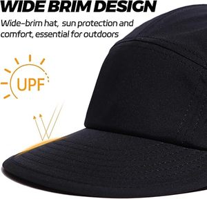 Unisex 5-Panel Baseball Cap Solid Color Breathable Waterproof Mesh Adjustable <b>Magic</b> Sticker Closure Spring Summer Casual Hat - Product Image 2