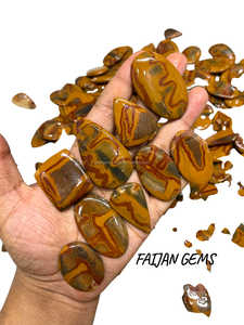 Cabochons de jaspe du désert naturel de qualité supérieure 100% mélange de pierres précieuses en vrac pierre de bijoux faite à la main pierre de haute qualité pour Unique - Product Image 2