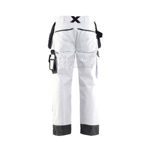 Pantalon de travail respirant pour mécanicien, artisan, usage industriel, extérieur, robuste, renforcé, multi-poches, design protecteur - Product Image 4