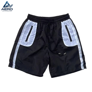 High Performance Running Wear Comfortable Moisture-Wicking Good Supplier New Arrival OEM ODM Service Men Windbreaker Short Set - Product Image 4