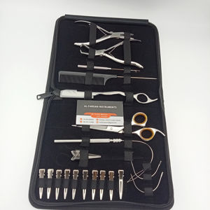 Kits Profesionales Ecológicos para Extensiones de Cabello, Acero Inoxidable de Grado Quirúrgico, Se Acepta Logotipo Personalizado, MOQ Bajo - Product Image 1