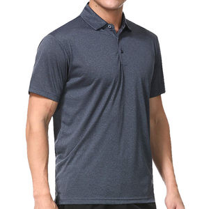 Wholesale High Quality Men's Casual Polo T-<b>Shirt</b> Super Soft Textured Cotton Short Sleeve with Customized Label - Product Image 1