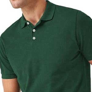 Nuevo logotipo personalizado hombres manga corta algodón/poliéster Polo camiseta en diferentes diseños hombre Camiseta polo, Polo de hombre, hombre polo - Product Image 3