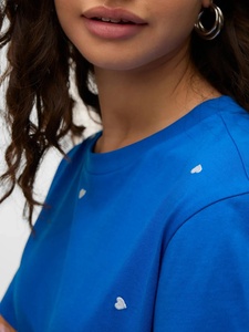 Camiseta de algodón 100% para mujer, fabricada en fábrica, venta al por mayor, camisetas básicas para mujer, logotipo, camiseta de algodón de alta calidad - Product Image 6