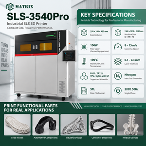 เครื่องพิมพ์ 3 มิติ SLS สำหรับงานอุตสาหกรรม ขนาดการพิมพ์ 350×350×430 มม. สำหรับการผลิตชิ้นส่วนไนลอนที่ใช้งานได้จริง - Product Image 5