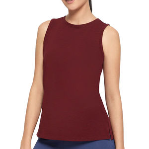 Jazo Industries Workout Tank <b>Top</b> for Women Casual Fitness Gym Muscle Tee Breathable Quick Dry 100% Cotton Bodybuilding OEM - Product Image 4