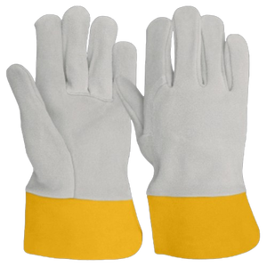 Guantes de Seguridad de Cuero Vacuno Reforzado de Primera Calidad para Construcción Industrial y Bomberos, Protección Cómoda para las Manos - Product Image 6