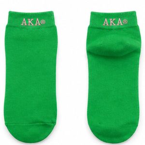 AKA Anklet 3 Pack Kelly Green No Show <b>Socks</b> Soft Stretch Low Cut Everyday Comfort <b>Socks</b> for Women Alpha Kappa Alpha Gift - Product Image 5