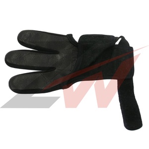 Gants de tir à l'arc américains haut de gamme à trois doigts en cuir premium pour droitiers et gauchers, pour hommes, femmes et enfants, légers - Product Image 3