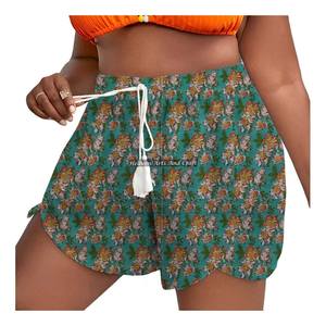Nouveaux shorts de plage confortables et uniques pour femmes, avec cordon de serrage à la taille, vente en gros, haute qualité, dernier style, promotion chaude pour femmes - Product Image 2