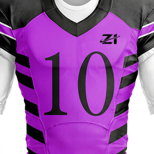 Uniforme de Fútbol Americano Personalizado de Alta Calidad, 100% Poliéster, Secado Rápido, Transpirable, Ecológico, Unisex, para Adultos, para Todas las Temporadas - Product Image 4