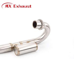 Tuyau de silencieux modifié d'échappement avant de moto de haute qualité pour Honda Crf150 Crf230 Crf250 2003-2016 - Product Image 2