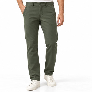 Custom <b>Mens</b> Cotton Twill Cargo Chino Pants <b>Baggy</b> Relaxed Fit Multi Pocket Casual <b>Trousers</b> Factory Direct BD Export Wholesale OEM - Product Image 4