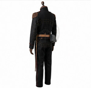 High Quality Breathable Lightweight Eco-Friendly Cotton/<b>Wool</b> Fleece Fabric Durable Voltigeur Uniform Made Pakistan Customizable - Product Image 5