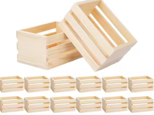 Caja de Almacenamiento Rectangular de Madera Moderna Hecha a Mano al por Mayor, Madera Natural Duradera, Capacidad de 35L, para Empaque de Regalos, Venta al por Menor - Product Image 2