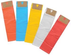 Venta al por mayor de alta calidad de cartón de cabecera bolsas de plástico para periódicos a prueba de agua Wicket bolsas de periódico - Product Image 6